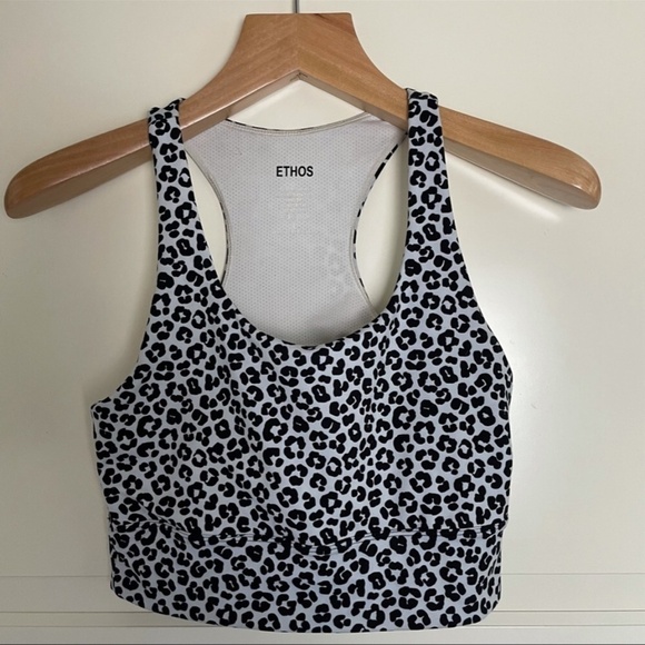 Ethos snow leopard 2 piece bra leggings coordinated set 11300 - Picture 2 of 12